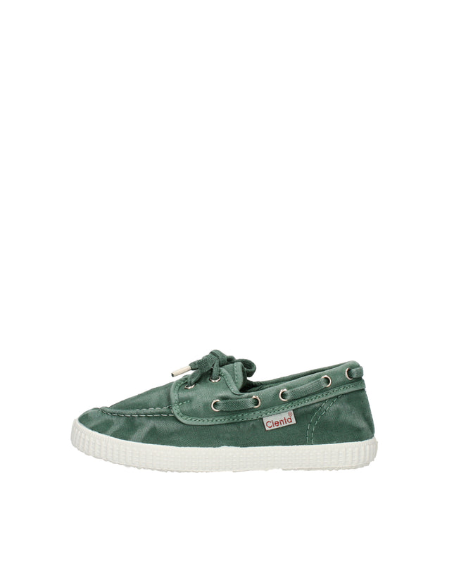 Cienta scarpe in tela effetto vissuto con lacci