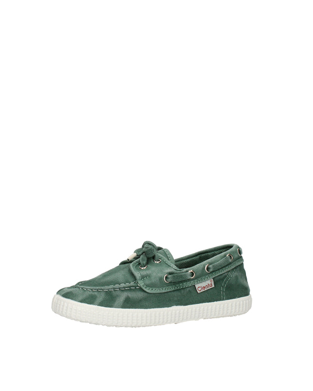 Cienta scarpe in tela effetto vissuto con lacci