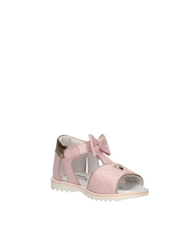 Balducci sandali con cuore e fiocco con chiusura a velcro