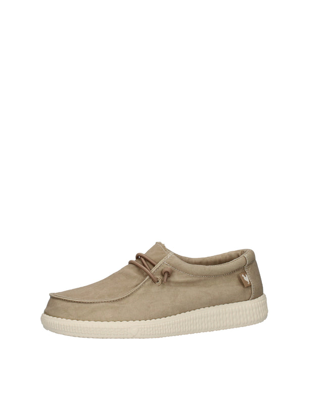 Pitas mocassini in tela con laccio elastico