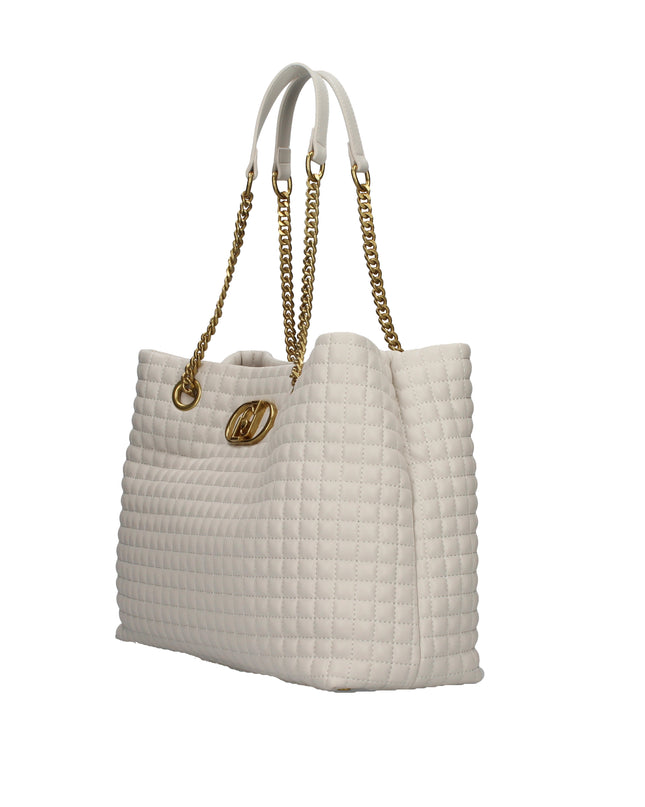 Liu Jo borsa shopping matelassè con manici catena