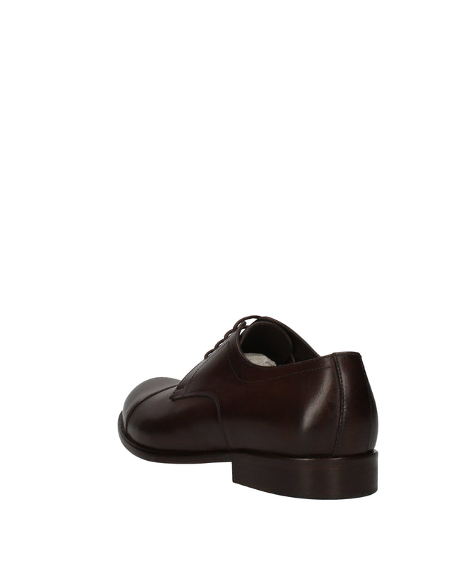 Exton scarpe stringate in pelle