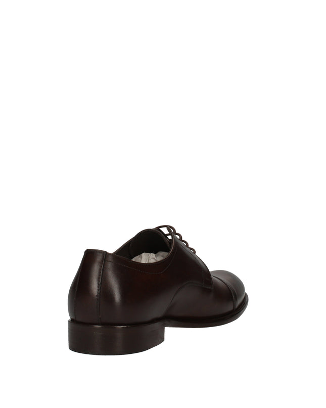 Exton scarpe stringate in pelle