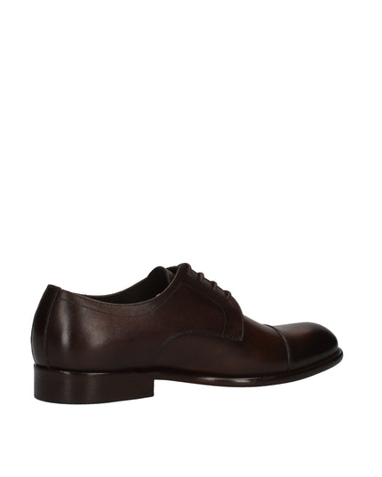 Exton scarpe stringate in pelle