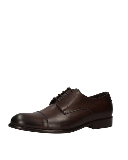 Exton scarpe stringate in pelle