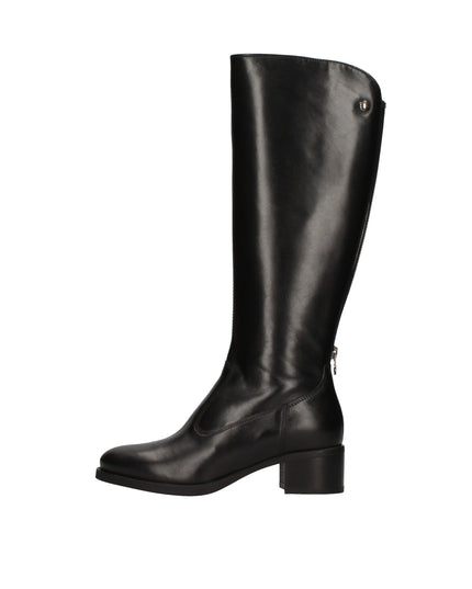 Nero Giardini stivali con elastico e zip