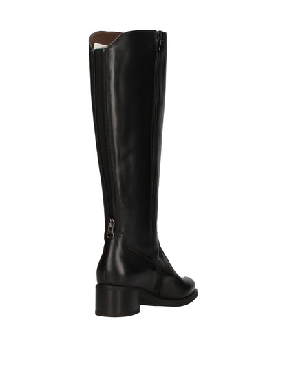 Nero Giardini stivali con elastico e zip