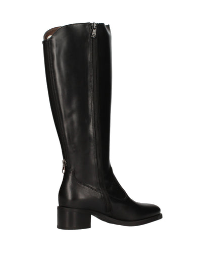 Nero Giardini stivali con elastico e zip