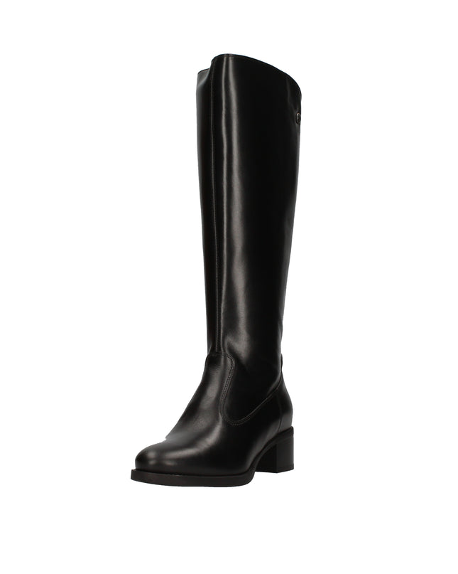 Nero Giardini stivali con elastico e zip
