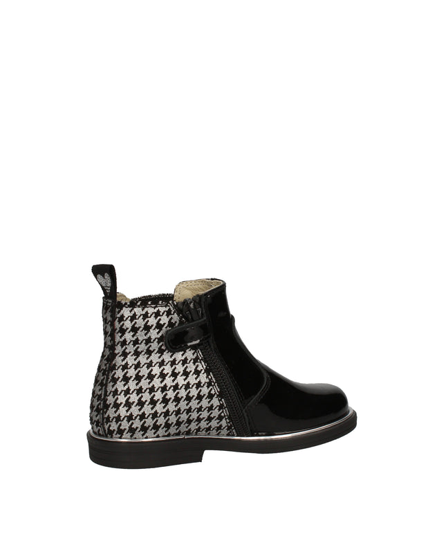 Balducci stivaletti chelsea lucidi con inserti a fantasia