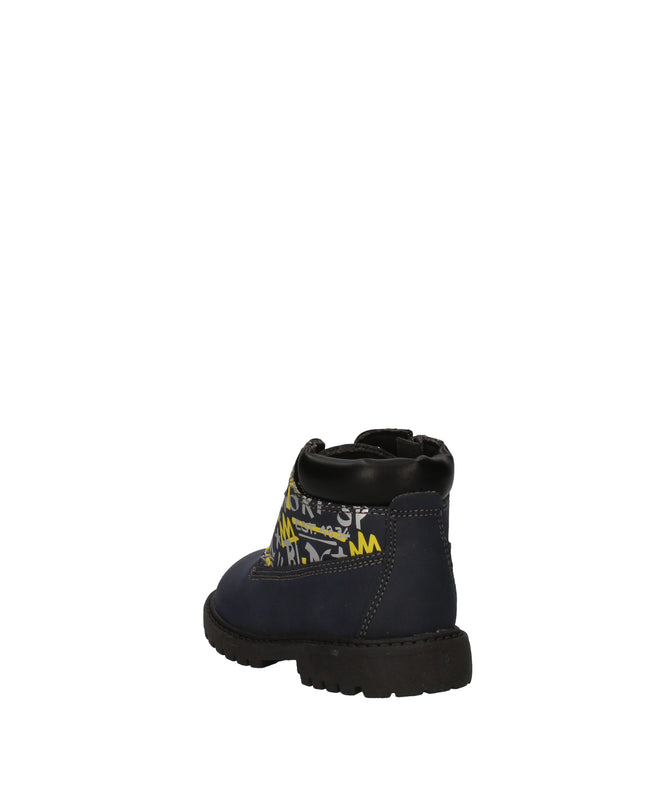 Balducci anfibi in nubuck con scritte