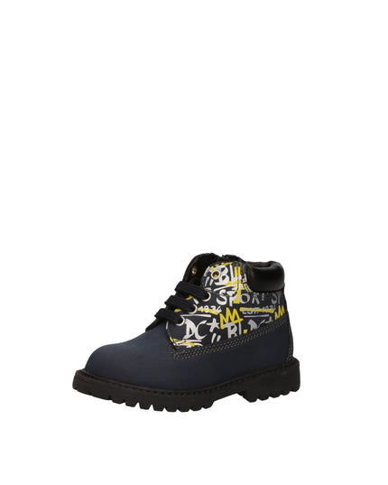 Balducci anfibi in nubuck con scritte