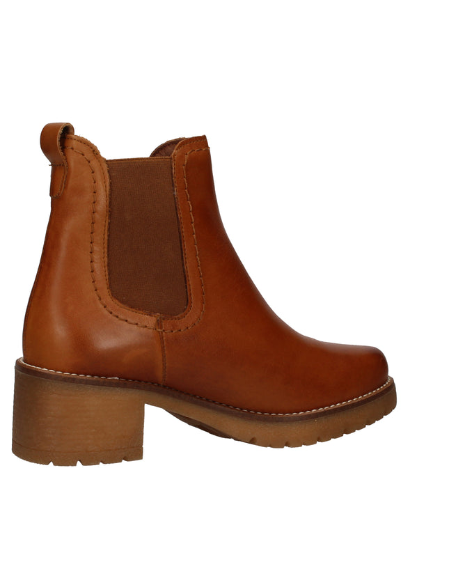 Pitillos stivaletti chelsea in pelle con tacco