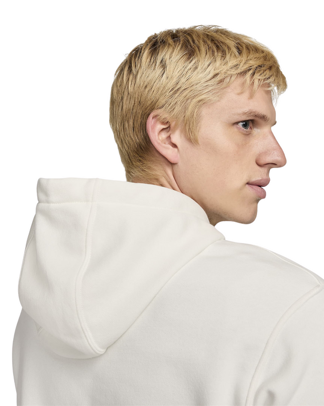 Nike Sportswear Club Fleece Felpa con cappuccio bianca