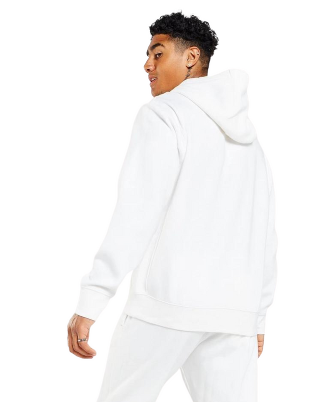 Nike Sportswear Club Fleece Felpa con cappuccio bianca