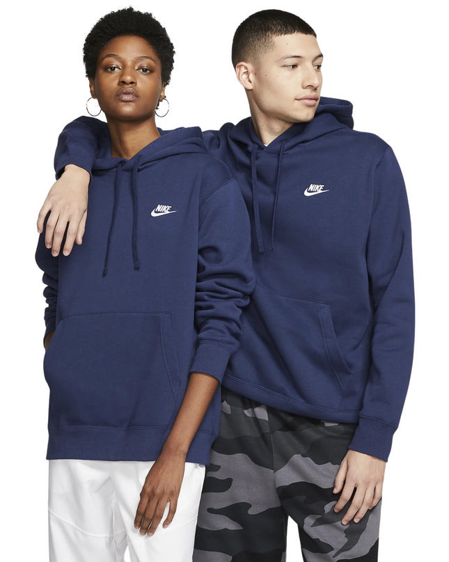 Nike Sportswear Club Fleece Felpa con cappuccio blu