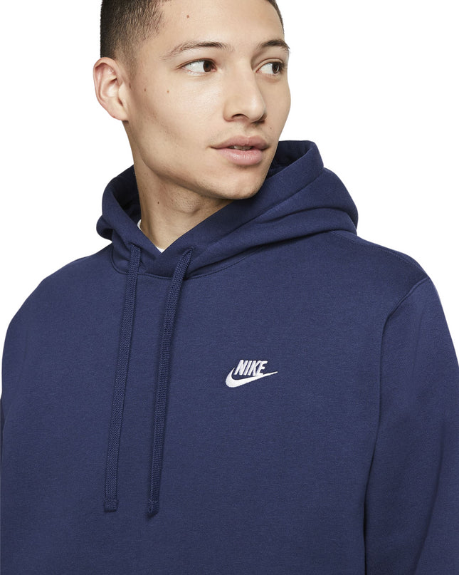 Nike Sportswear Club Fleece Felpa con cappuccio blu
