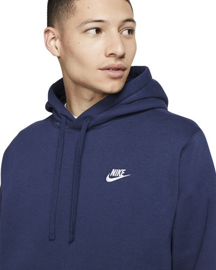 Nike Sportswear Club Fleece Felpa con cappuccio blu
