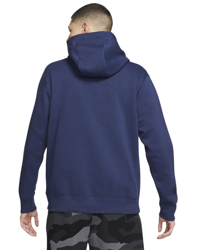 Nike Sportswear Club Fleece Felpa con cappuccio blu