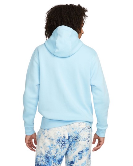 Nike Sportswear Club Fleece Felpa con cappuccio celeste
