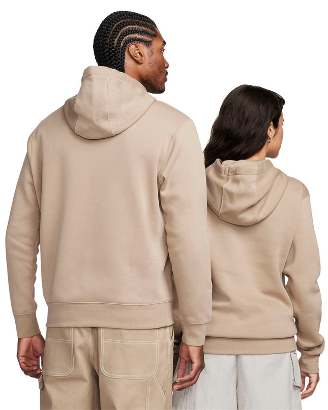 Nike Sportswear Club Fleece Felpa con cappuccio beige