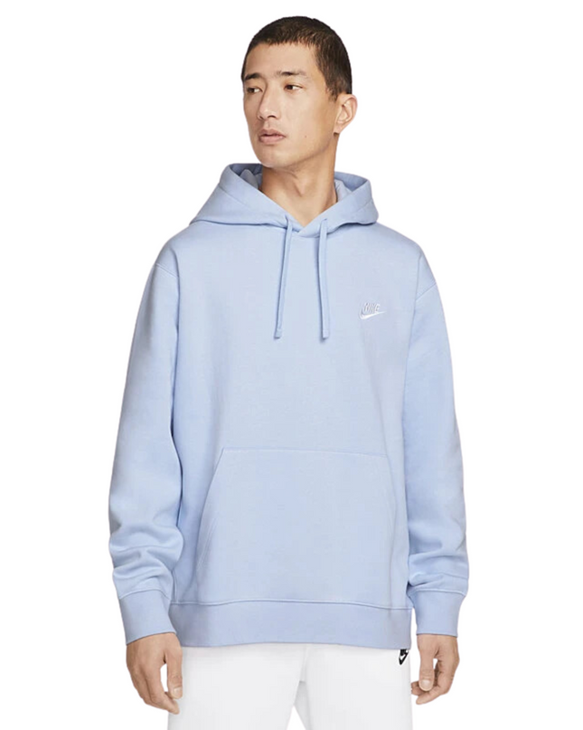 Nike Sportswear Club Fleece Felpa con cappuccio light marine