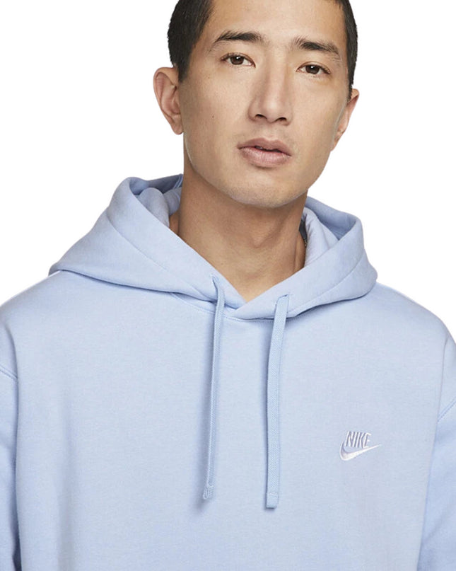 Nike Sportswear Club Fleece Felpa con cappuccio light marine
