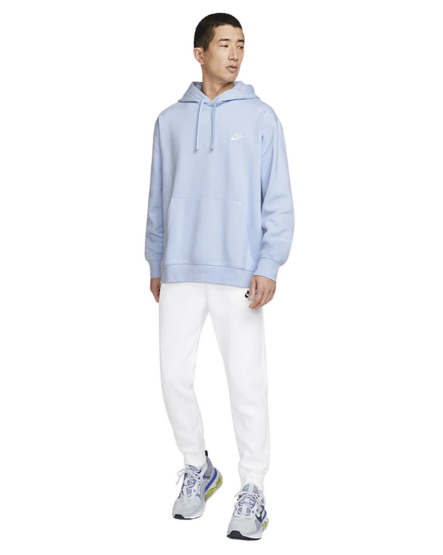 Nike Sportswear Club Fleece Felpa con cappuccio light marine