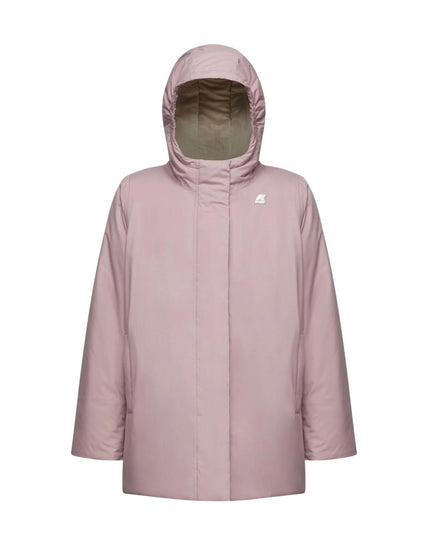 K-way giacca sophie micro ripstop marmotta