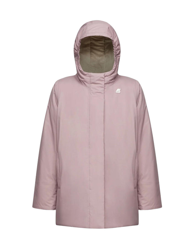K-way giacca sophie micro ripstop marmotta
