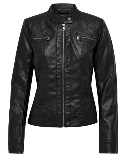 Only giacca biker ecopelle donna