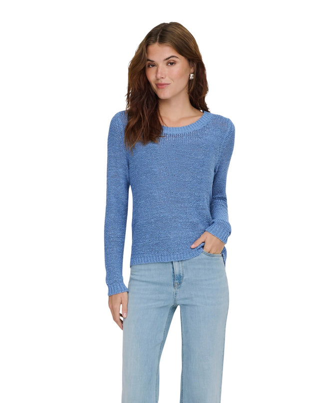 Only Maglia Onlgeena Donna Blu