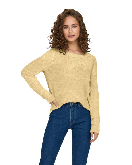 Only Maglia Onlgeena Donna Giallo