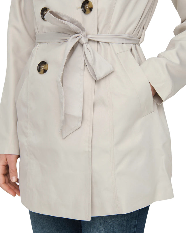 Only Trench Onlvalerie Donna Bianco