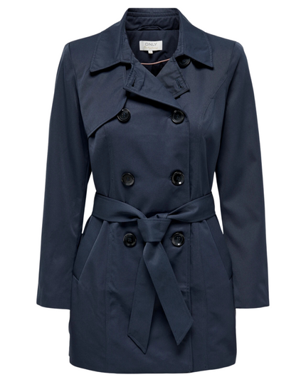 Only Trench Onlvalerie Donna Blu