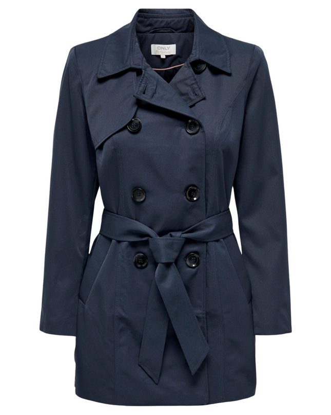 Only Trench Onlvalerie Donna Blu