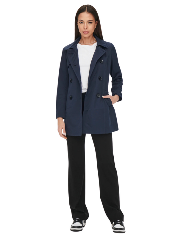 Only Trench Onlvalerie Donna Blu