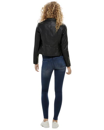Only giacca in pelle donna