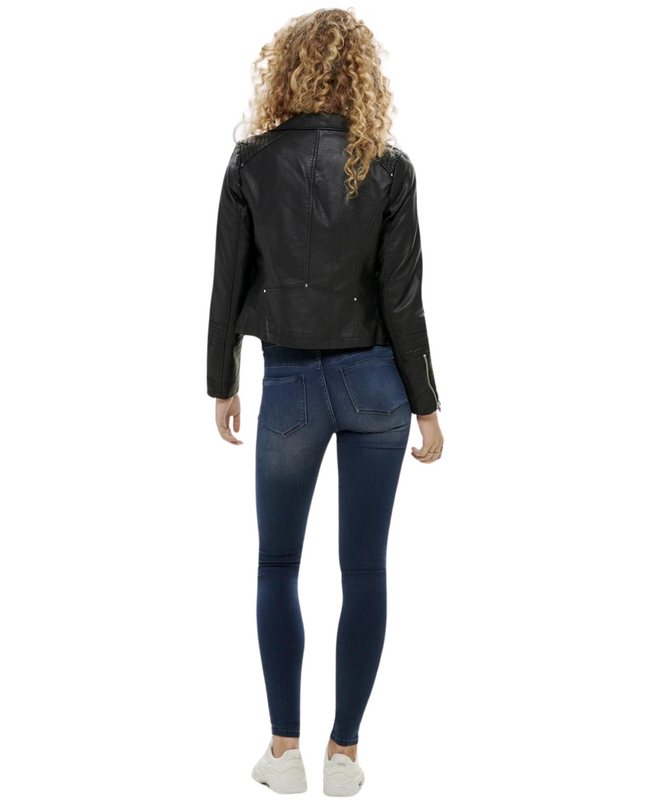 Only giacca in pelle donna