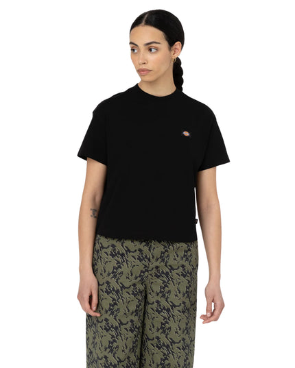 Dickies T-shirt Oakport boxy Donna Nero