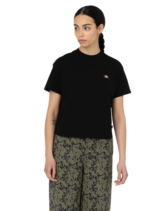 Dickies T-shirt Oakport boxy Donna Nero