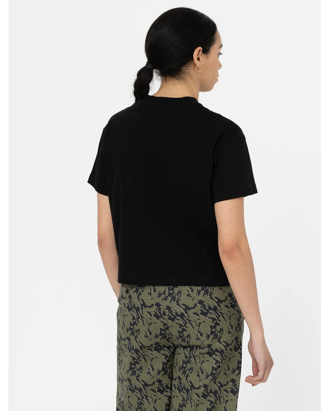 Dickies T-shirt Oakport boxy Donna Nero