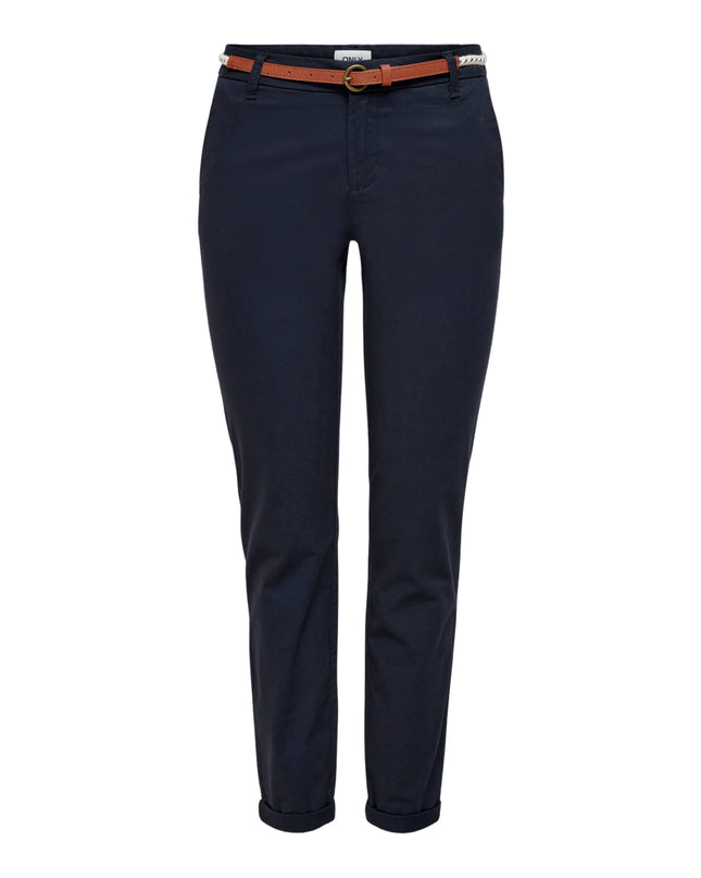 Only Pantalone Onlbiana Regular Fit Donna Blu