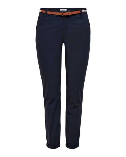 Only Pantalone Onlbiana Regular Fit Donna Blu