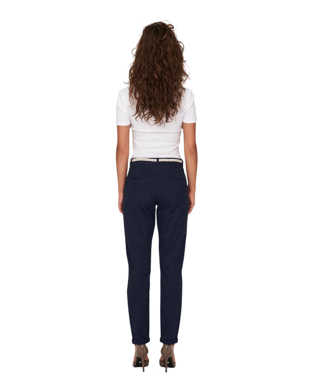 Only Pantalone Onlbiana Regular Fit Donna Blu