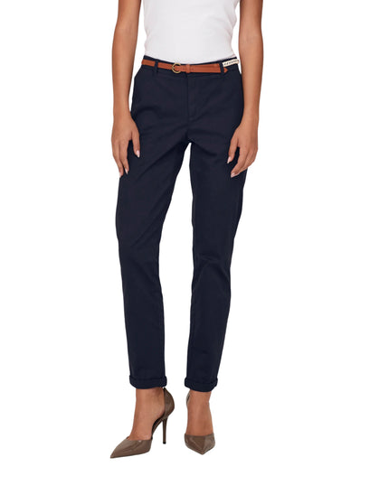 Only Pantalone Onlbiana Regular Fit Donna Blu