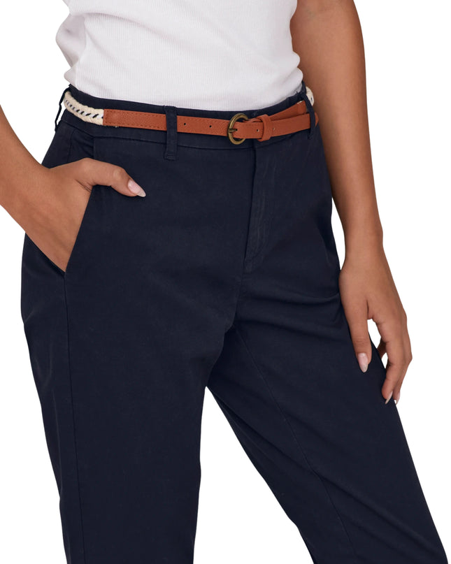 Only Pantalone Onlbiana Regular Fit Donna Blu