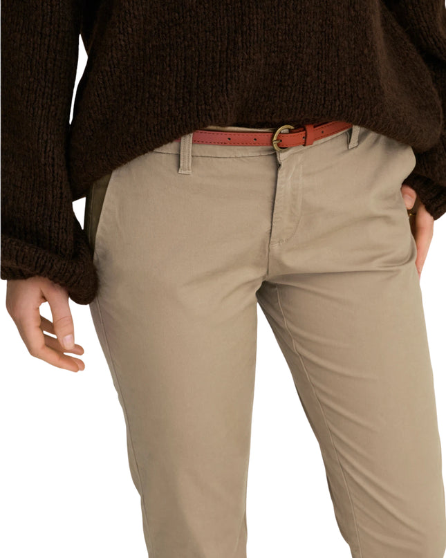 Only Pantalone Onlbiana Regular Fit Donna Marrone