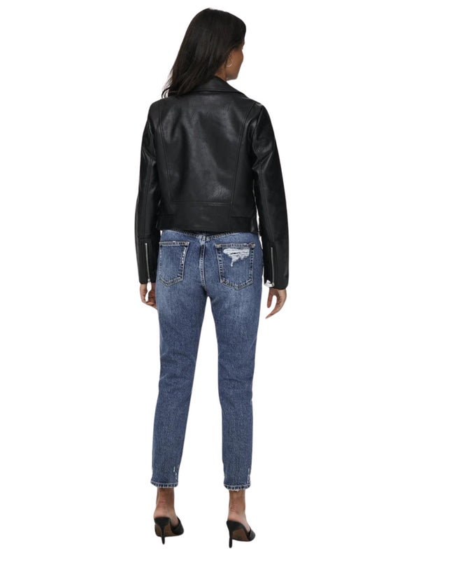 ONLY Giacca chiodo ecopelle donna ONLVERA