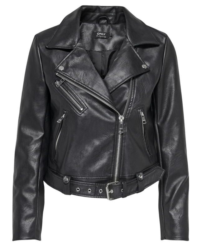 Only Giacca Onlvera Ecopelle Donna Nero